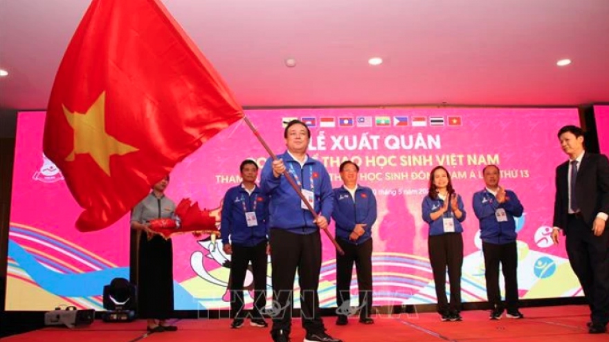 Vietnamese student athletes ready for 13th ASEAN Schools Games